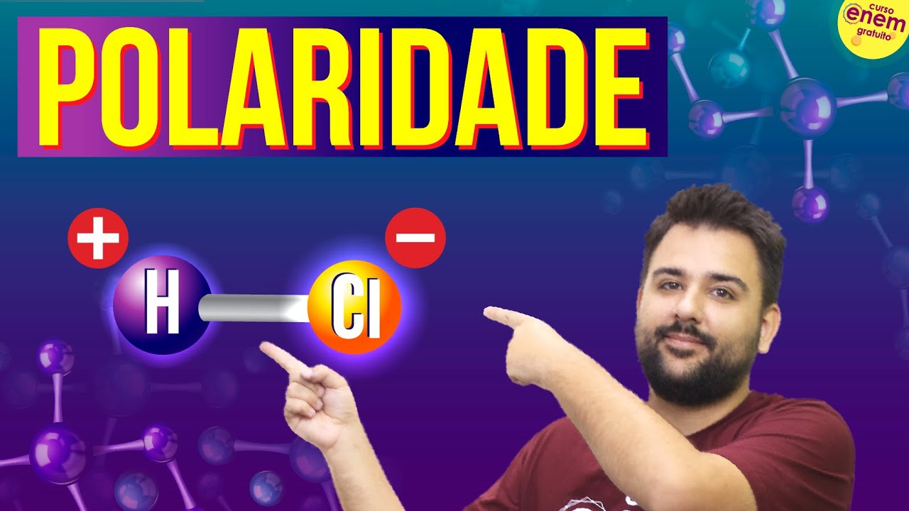 POLARIDADE DAS LIGAÇÕES E DAS MOLÉCULAS | Resumo de Química para o Enem
