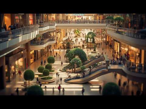 Shopping Mall Soundscapes - Crowd sound effect - Buzz of people