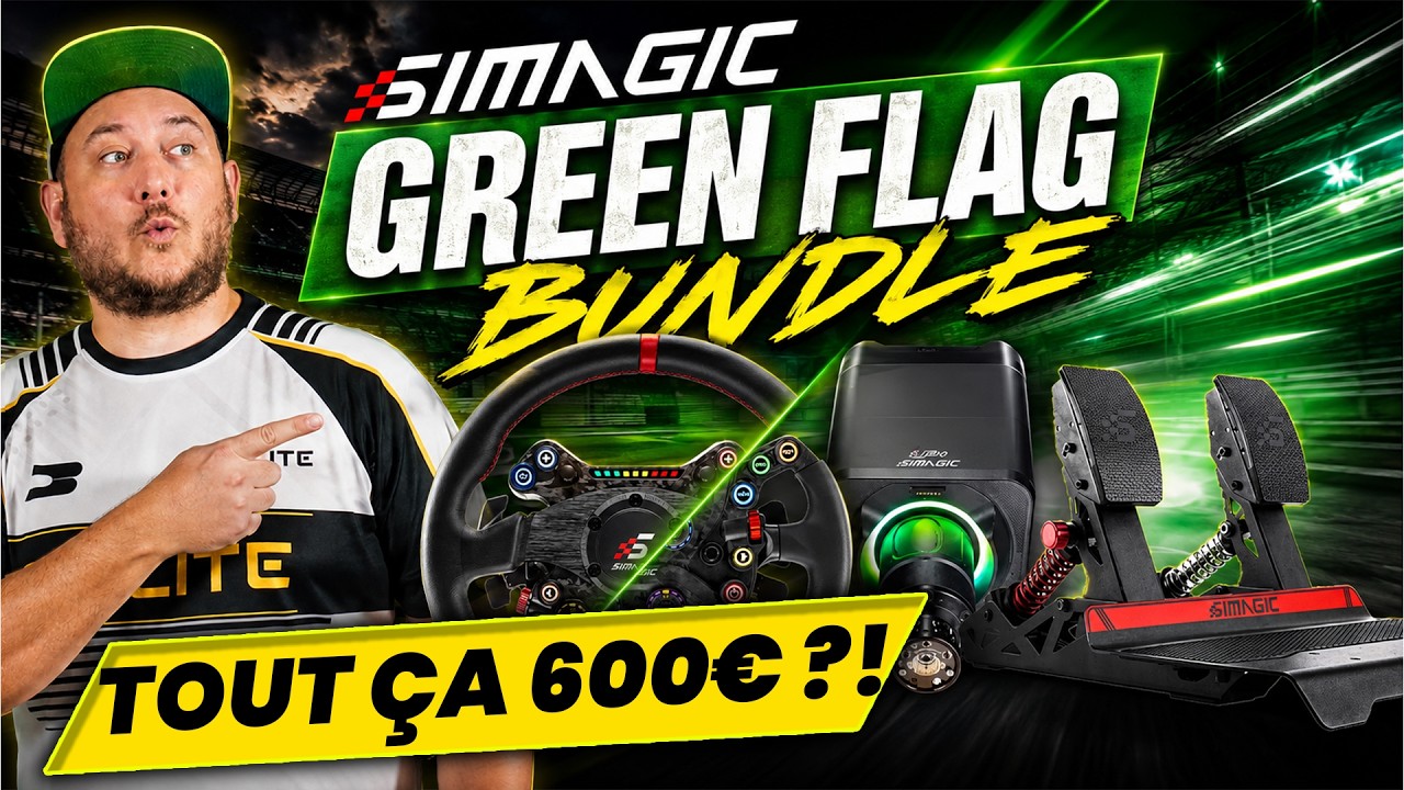 Simagic Green Flag Bundle : ils ont frappé TRÈS fort ! 🤯🤯🤯