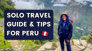8 days in PERU travel guide 🇵🇪 | solo female travel tips | packing, machu picchu, accommodations