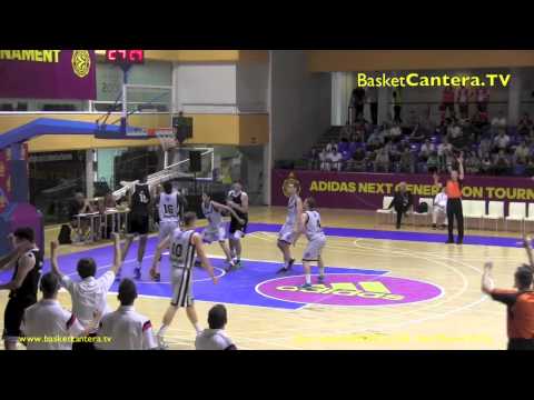 Highlights JONATHAN BARREIRO (´97) Junior/EBA  Real Madrid 2015 (BasketCantera.TV)