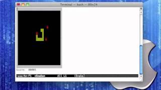 Games4Mac: Pong, Snake, &amp; Tetris in the Terminal