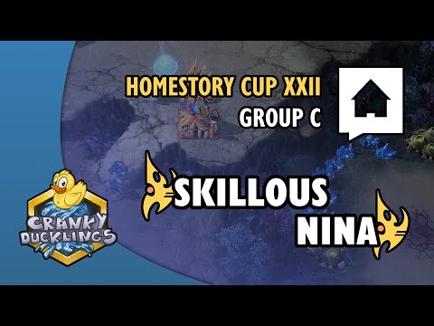 Skillous vs Nina - PvP | HomeStory Cup XXII: Group Stage - Group C | EPT StarCraft 2 Tournament