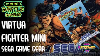 Virtua Fighter Animation | Sega Game Gear | Played on Analogue Pocket | Review | Virtua Fighter Mini