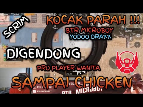 MOMEN KOCAK BTR MICROBOY DAN YODOODRAXX DI GENDONG SAMPAI CHICKEN | SCRIM MICROBOY