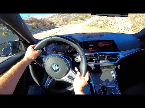 2022 BMW M240i xDrive Coupe - POV Canyon Drive (Binaural Audio)