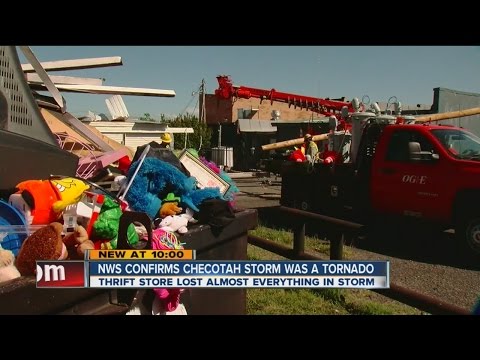 NWS Confirms Checotah Storm Was A Tornado