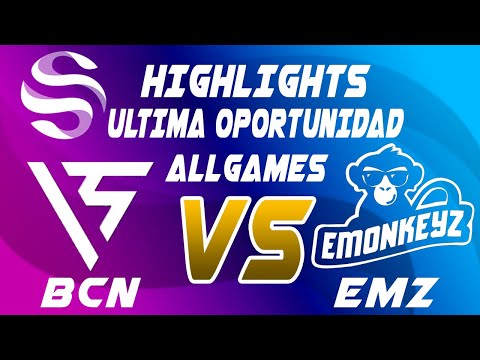 BCN Squad vs eMonkeyz All Games highlights - LEAGUE OF LEGENDS - SUPERLIGA ULTIMA OPORTUNIDAD