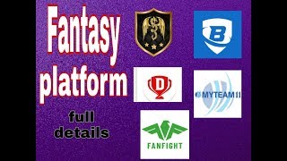 Dream 11 and all fantasy apps. Dream 11 ke jaisi apps.Hindi/Urdu*