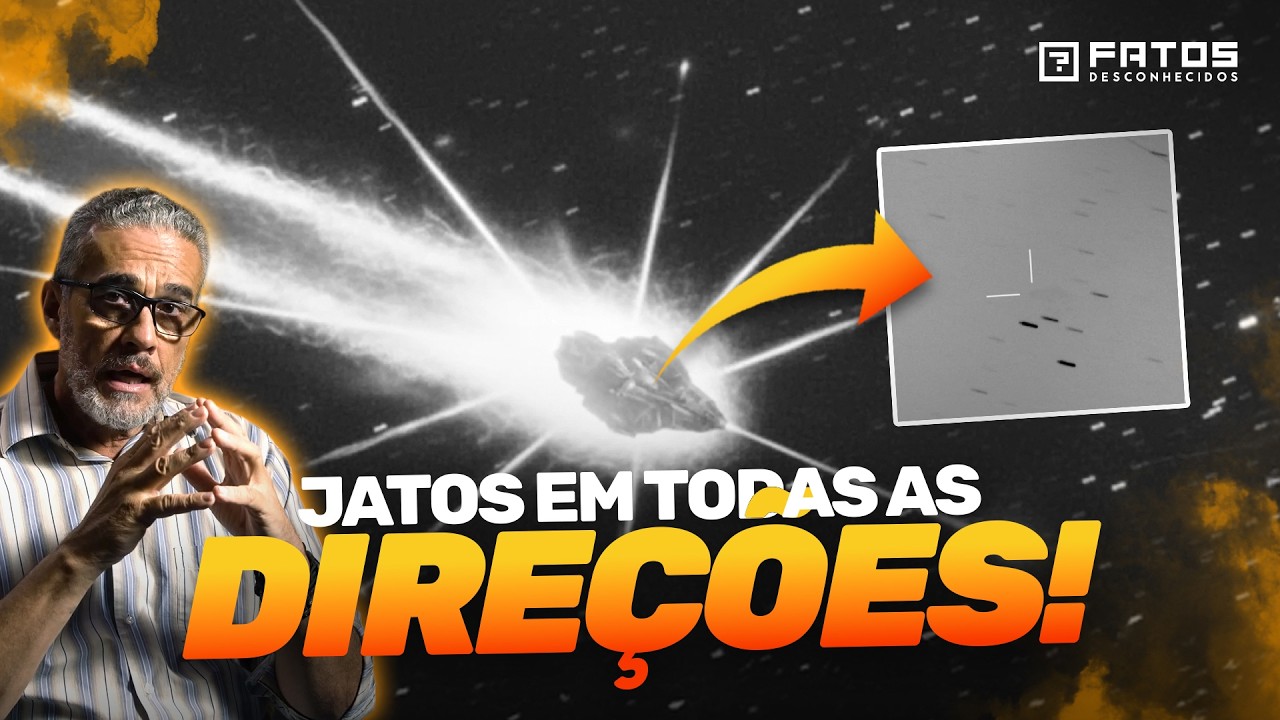 3I/ATLAS acaba de lançar jatos… E pode passar próximo à TERRA!