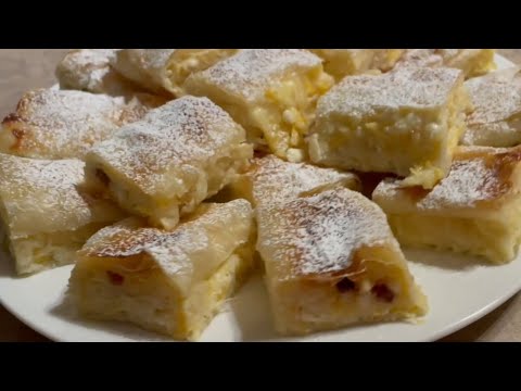 Strudla ili Pita sa Sirom, Bundevom i Grozdjicama. Cheese and Spaghetti Squash Strudel #tasty