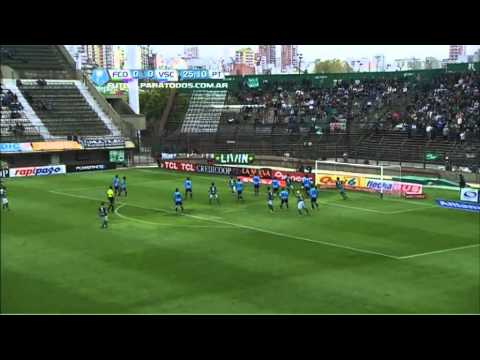 Buenas respuestas de los arqueros en Ferro - Villa San Carlos. Fecha 7. Torneo Primera B Nacional