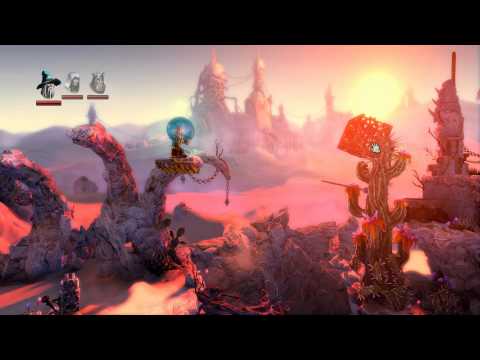 Trine 2 Goblin Menace - Chapter 2 - Deadly Dustland - DLC Playthrough 1080p HD