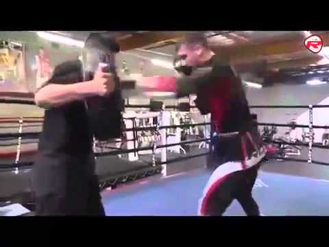 Ukranian Boxing star Aleksandr Gvozdyk in Training RDX