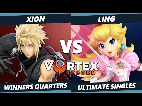 Vortex Legends 6 Winners Quarters - Xion (Cloud) Vs. Ling (Peach) SSBU Ultimate Tournament