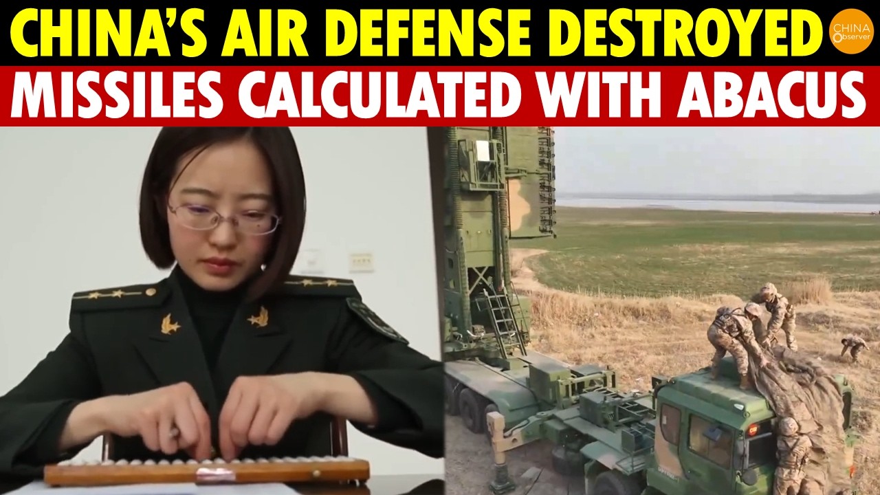 Shock! China’s Air Defense Destroyed by US! Turns Out,Missiles Were Calculated by Woman Using Abacus