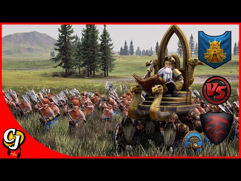 DWARVES VS VAMPIRE COUNTS!! || BRING FORTH THE FLAME CANNONS TO MELT THEM! || TOTAL WAR WARHAMMER 2!
