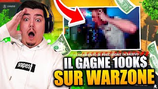 IL A GAGNÉ 100.000 $ sur WARZONE ... Je REACT les WSOW SOLO YOLO EU !!