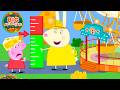 Peppa Pig Is Too SMALL For The CHEESE WORLD RIDE Summer Adventure Tales Full Episodes 21 Mins