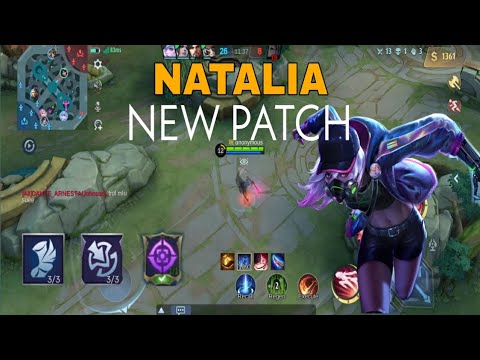 ROAM NATALIA ROTATION TUTORIAL | MLBB  #mlbb