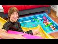 I Built A SECRET Pool In My Room