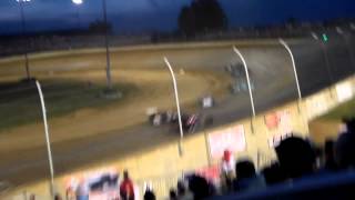 preview picture of video 'Lawrenceburg Speedway Modified B Mains 7/5/2014'