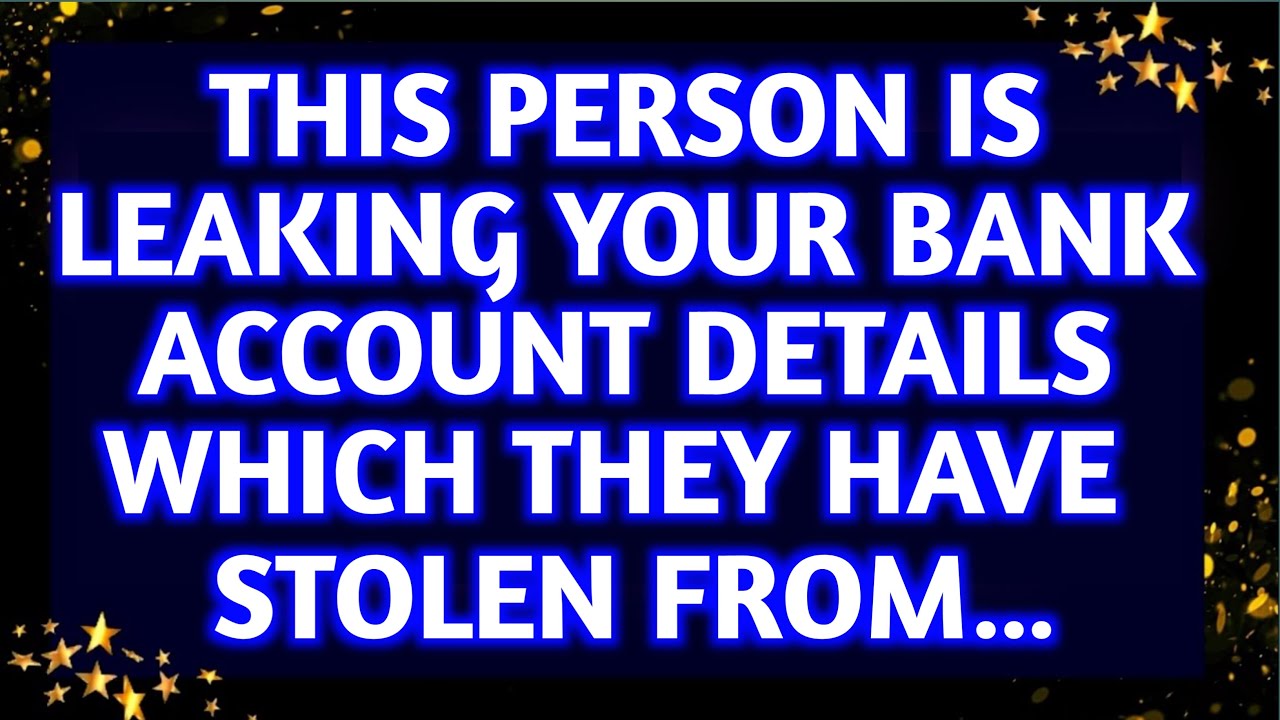 🌈💌This person is leaking your bank account details which they have stolen from…