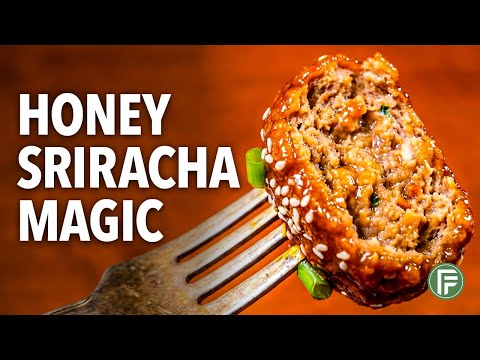 Honey Sriracha Meatballs (High Protein) | Easy 30-Minute Dinner Recipe