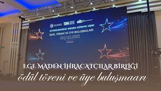EMİB’in Ödül Gecesi Başladı! Bölge İhracatçıları Ödüllerine Kavuşuyor
