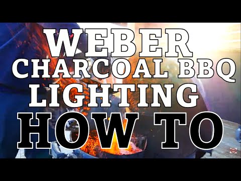 How to light your Weber Charcoal BBQ