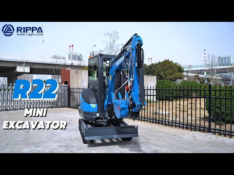 RIPPA R22 PRO Mini Excavator | Ultimate Multi-Tool Upgrade for Every Jobsite!#rippa#miniexcavator