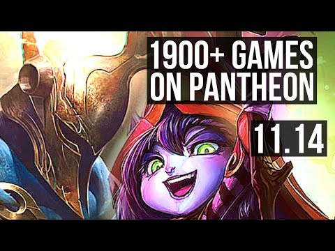 PANTHEON & Ashe vs LULU & Lucian (SUPPORT) | 1900+ games, 2.1M mastery, 8/3/18 | EUW Master | v11.14