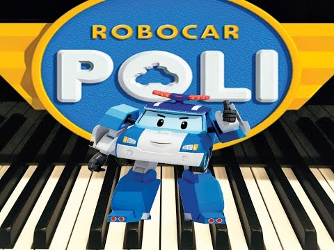 Robocar Poli  ♫ 로보카 폴리 ♫ Theme Song (Piano Version)