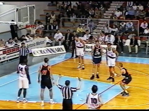 A2 1995/'96 Turboair Fabriano Basket - Jcoplastic Napoli 107-101
