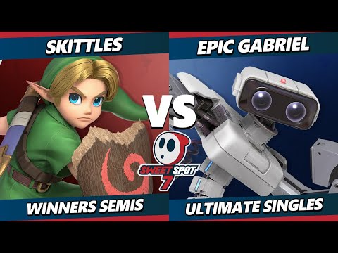 Sweet Spot 7 Top 8 - Skittles (Young Link) Vs. Epic_Gabriel (ROB) SSBU Ultimate Tournament