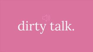 dirty talk (radio play)