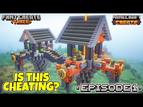 Did I Just Skip the Early Game? - Minecraft Create Mod