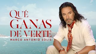 Kadr z teledysku Qué ganas de verte tekst piosenki Marco Antonio Solís