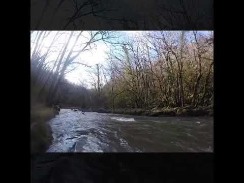 Auvézère canoë descente janvier 2019