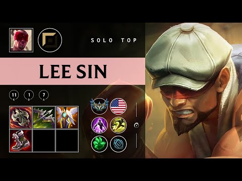 Lee Sin Top vs Fiora - NA Challenger Patch 25.22
