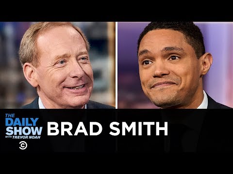 Brad Smith - “Tools and Weapons” in the Digital Age  | The Daily Show