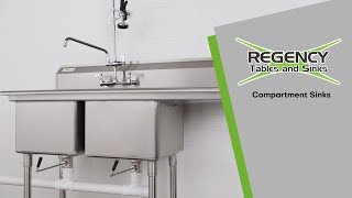 Regency Compartment Sinks