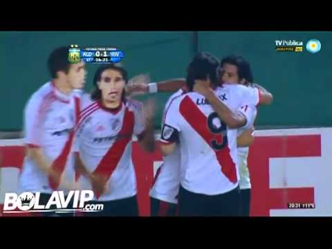 Gol de Alejandro Domínguez - River vs  Aldosivi - HD
