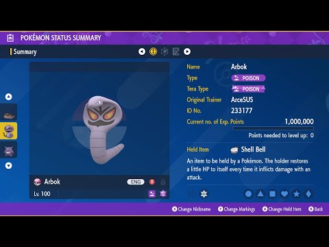 Arbok - 7 Star Hisuian Decidueye Raid - Solo - Pokemon Scarlet/Violet