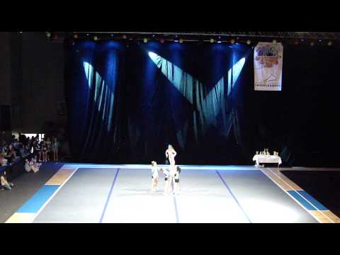 JNS Cheerleaders - JNS White - Group Stunt Allgirl Junior