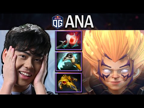 OG.ANA SMURF INVOKER WITH 19 KILLS & MALEVOLENCE - DOTA 2 7.31 GAMEPLAY