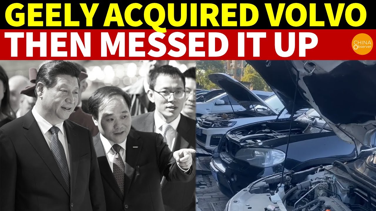 Geely Acquired Volvo, Then Messed It Up—15 Years Later, Both Are Finished