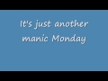 The Bangles - Manic Monday (HD LYRICS) 