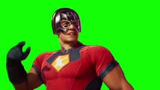 Mortal Kombat 1 Peacemaker intro green screen