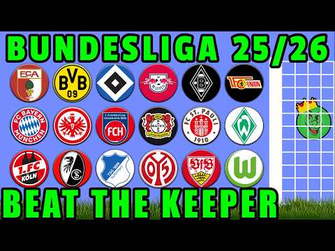 Bundesliga 2025/26 - Beat The Keeper Marble Race